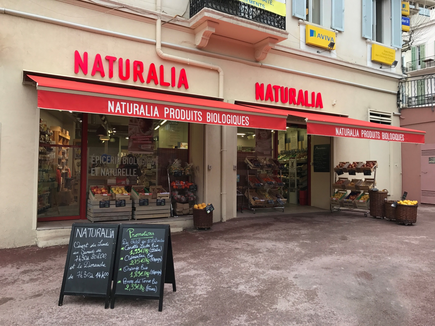 Magasin NATURALIA CANNES FORVILLE