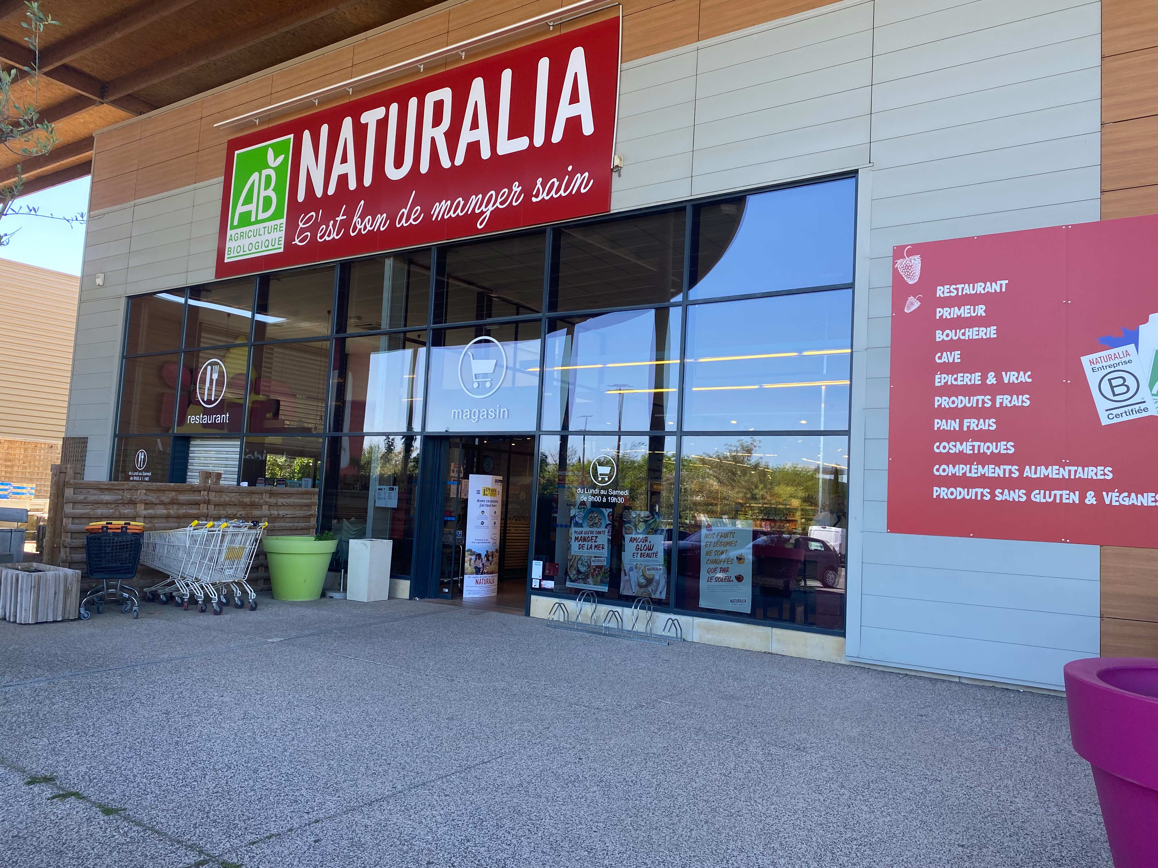 Magasin NATURALIA SAINT AUNES